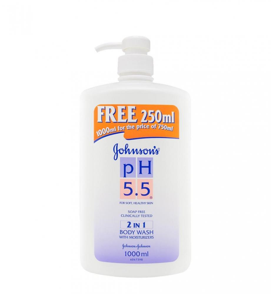 JOHNSON PH 5.5 2 IN 1 BODY WASH WITH MOISTURIZERS 1000ML