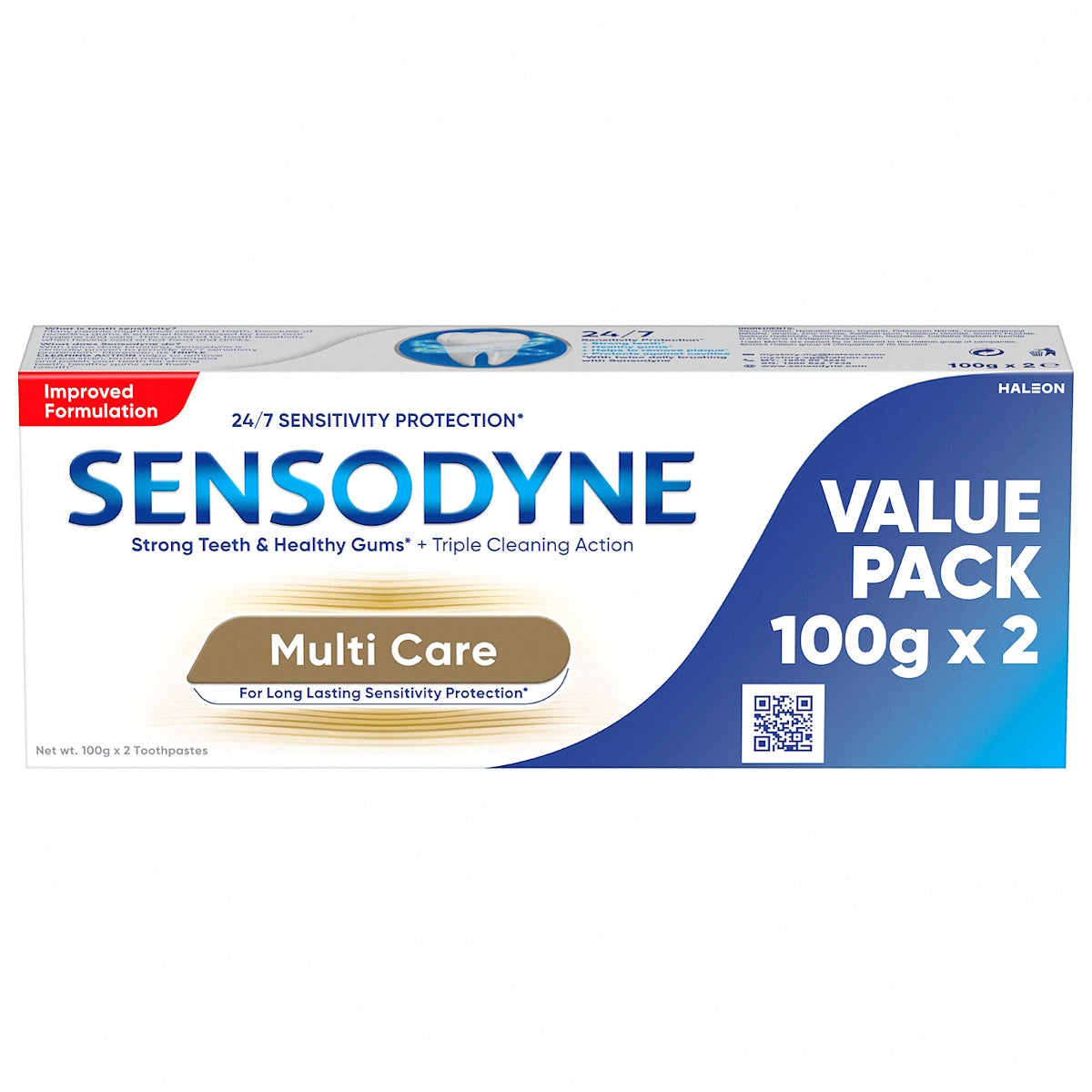 SENSODYNE MULTI CARE TOOTHPASTE 2X100G