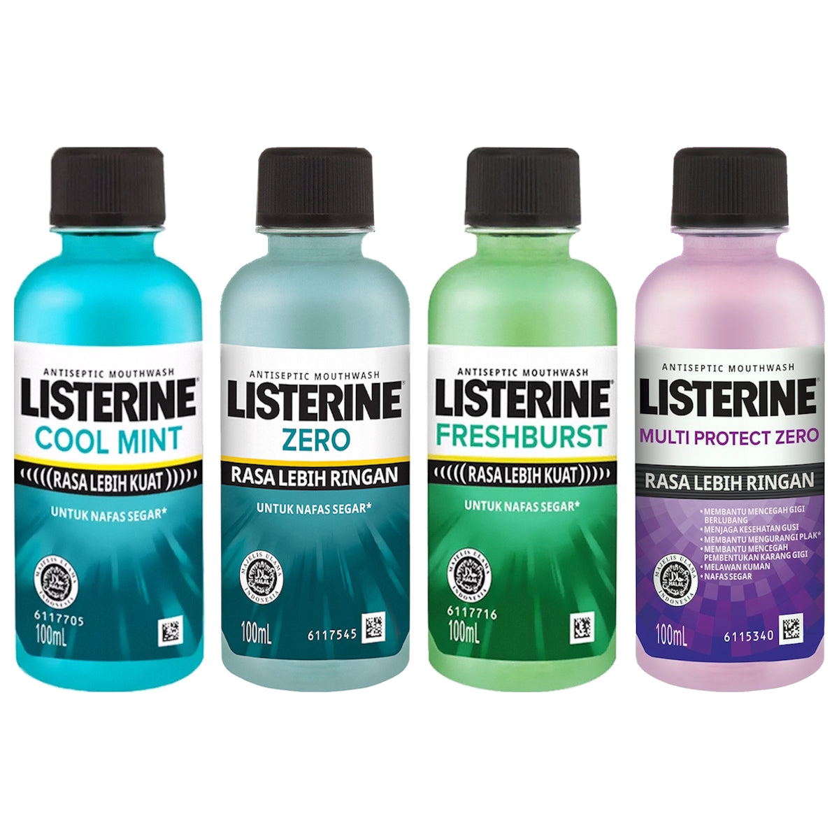 LISTERINE MOUTHWASH 100ML