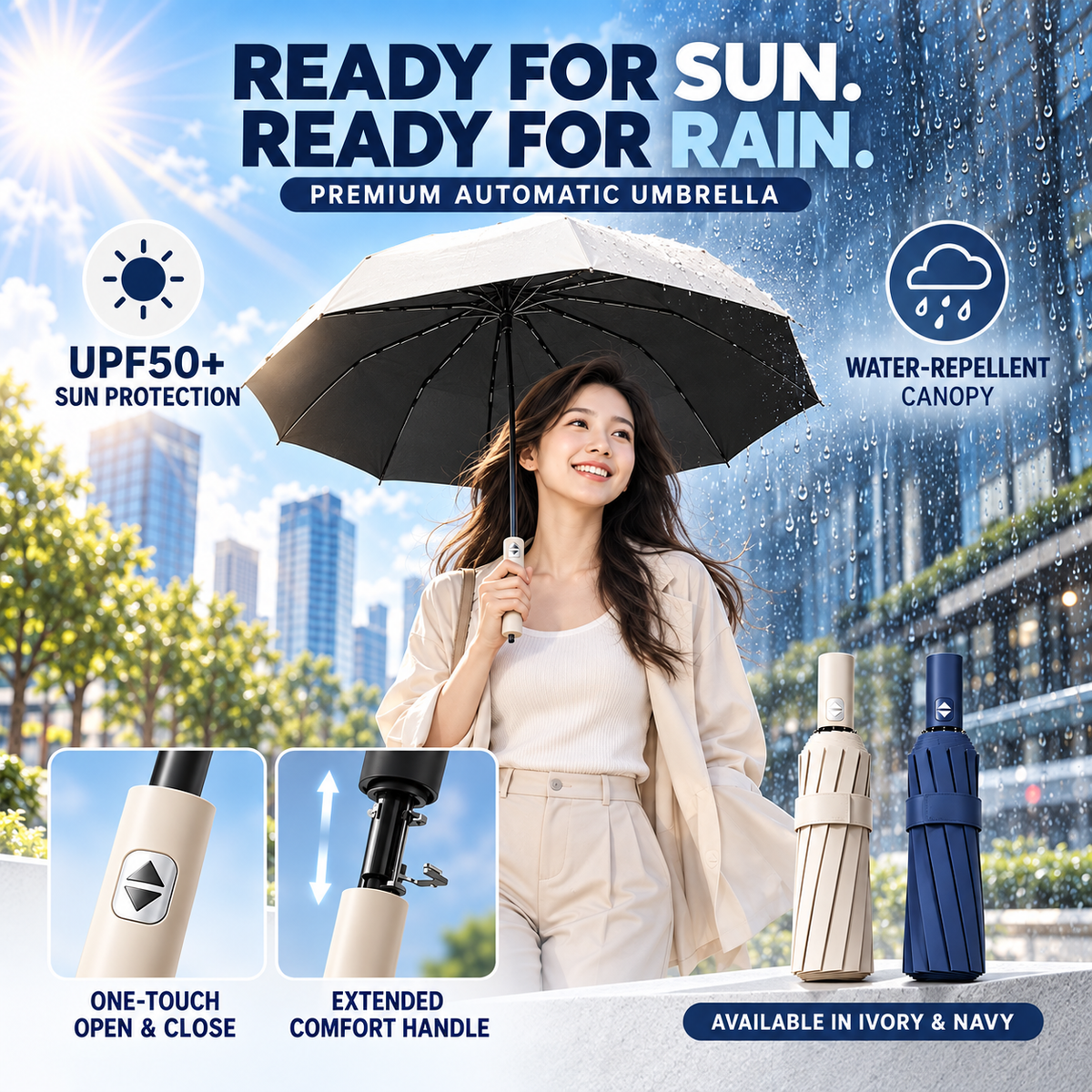 One-Touch Beauty Umbrella
