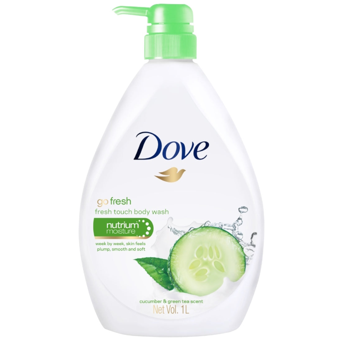 DOVE SHOWER CUCUMBER & GREEN TEA SCENT (AQUA) 1L