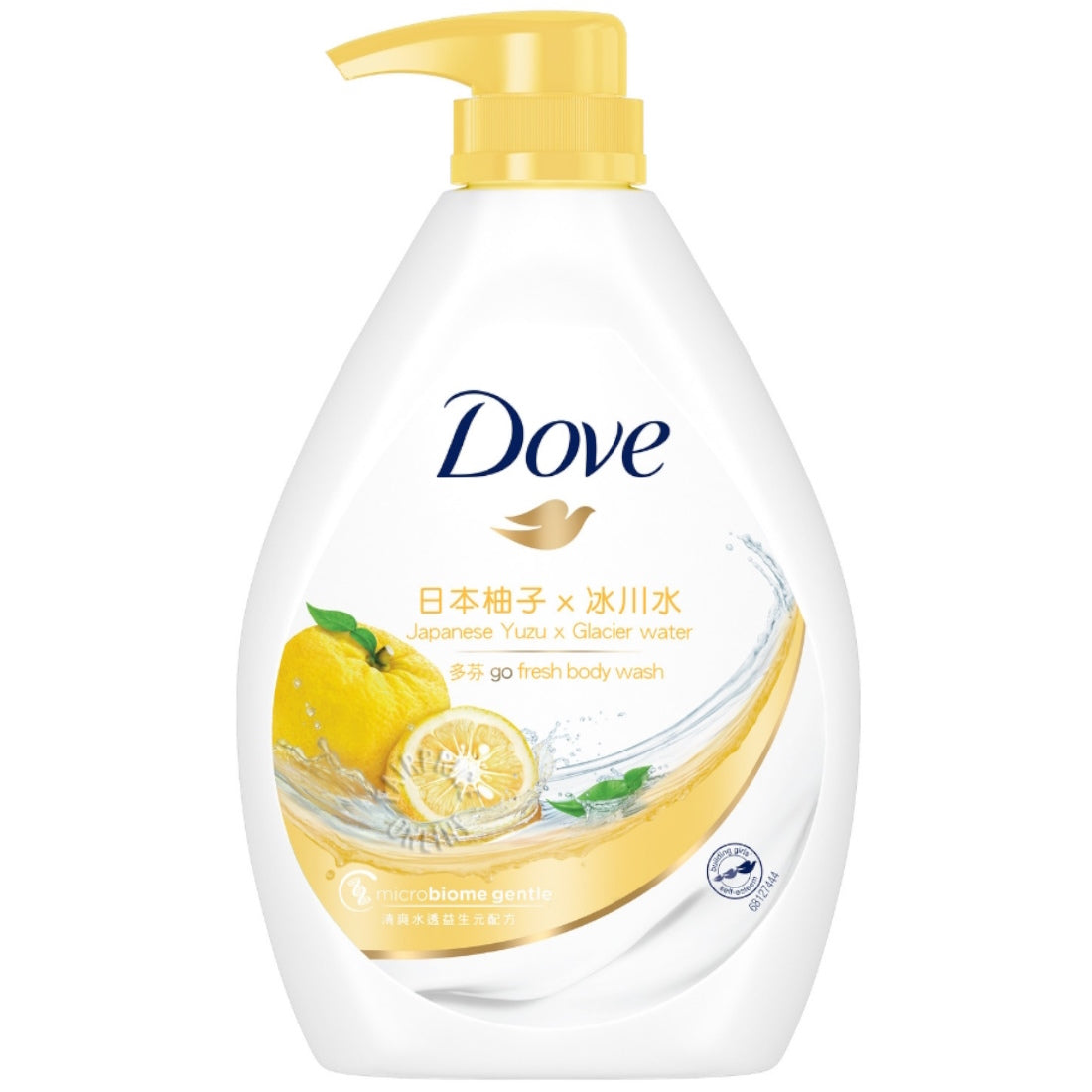 DOVE SHOWER JAPANESE YUZU X GLACIER WATER 1L