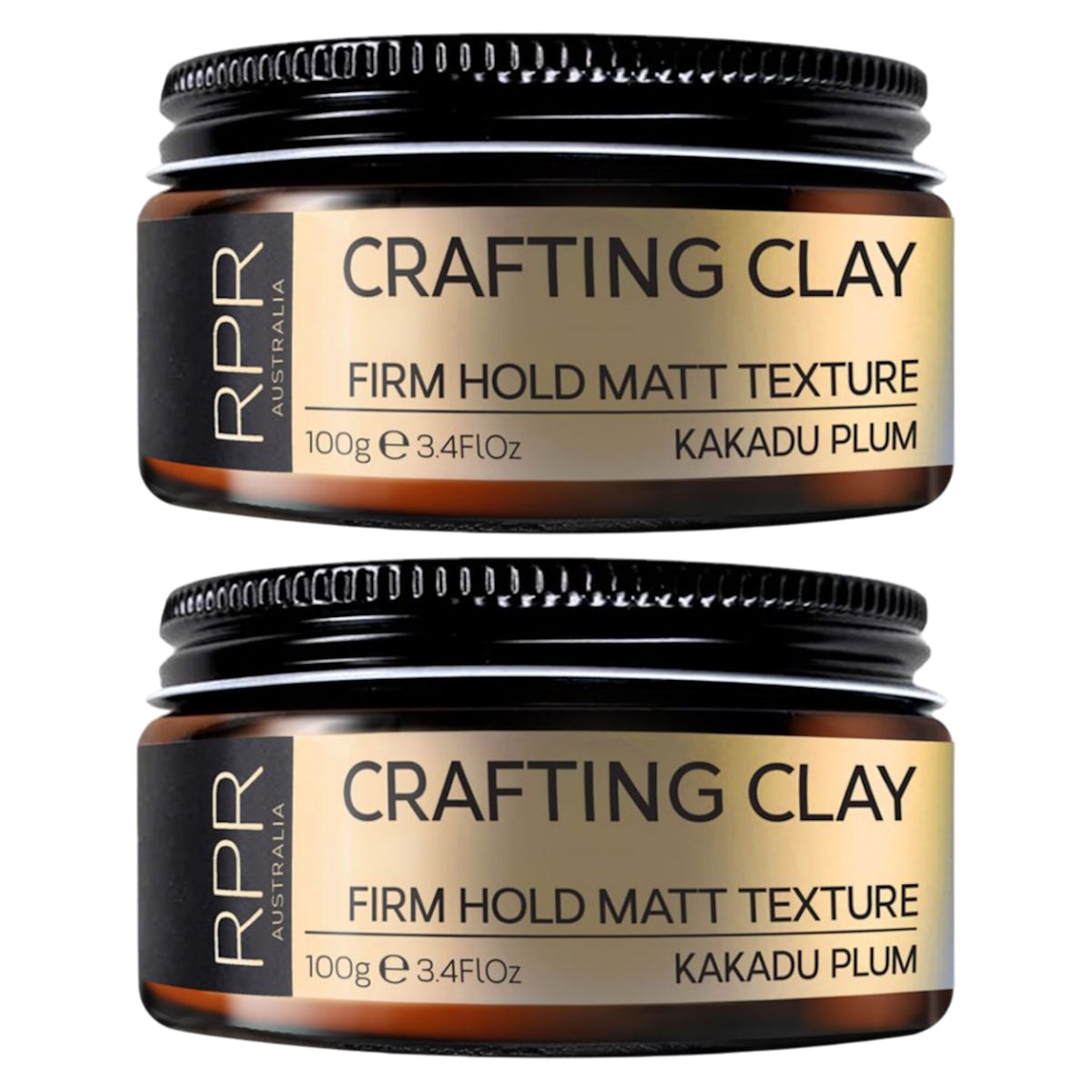 (BUNDLE OF 2) RPR CRAFTING CLAY FIRM HOLD MATT TEXTURE 100G