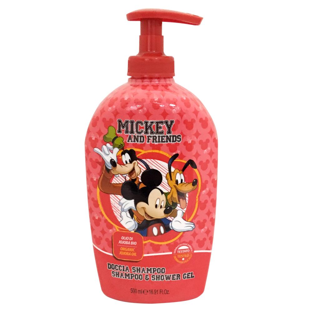 NATURAVERDE DISNEY CLASSIC SHAMPOO & SHOWER GEL MICKEY & FRIENDS 500ML