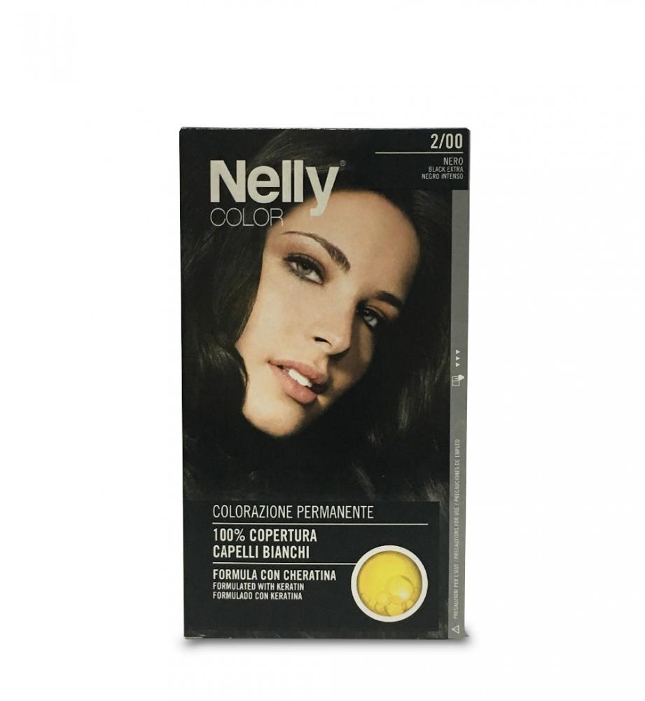 NELLY HAIR COLOR 2/00 BLACK EXTRA