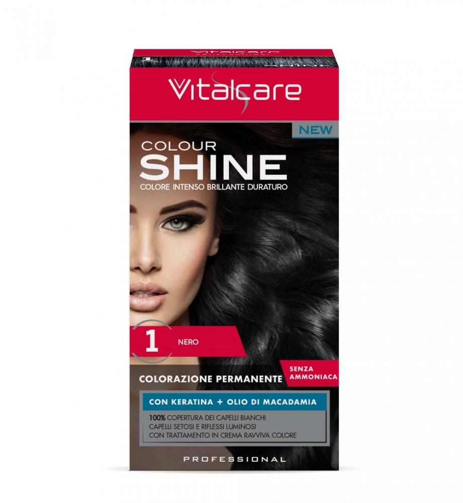 VITALCARE COLOUR SHINE WITH KERATIN #1 (BLACK)