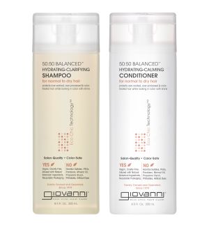 (BUNDLE OF 2) GIOVANNI 50:50 BALANCED SHAMPOO & CONDITIONER 250ML