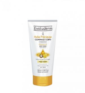 EVOLUDERM PRECIOUS OIL BODY SCRUB 150ML (DRY SKINS)