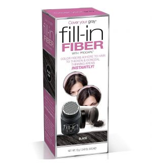 COVER YOUR GRAY FILL IN FIBER WITH PROCAPIL (BLACK) 12G