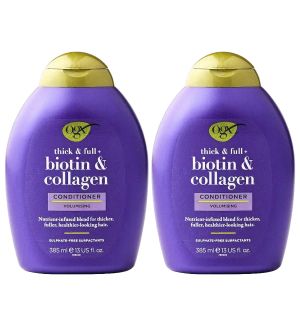 (BUNDLE OF 2) OGX THICK & FULL + BIOTIN & COLLAGEN CONDITIONER 385ML
