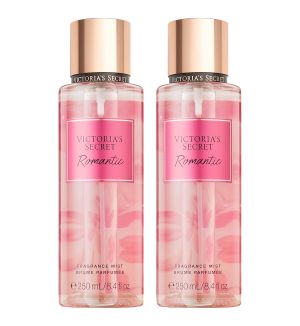 (BUNDLE OF 2) VICTORIA'S SECRET BODY MIST ROMANTIC 250ML