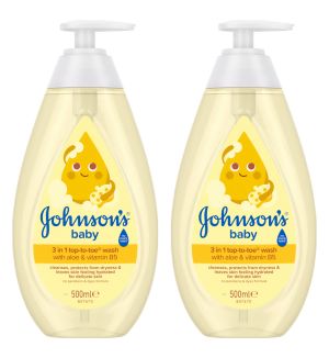 (BUNDLE OF 2) JOHNSON BABY TOP TO TOE WASH 500ML