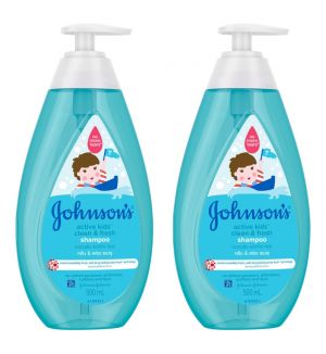 (BUNDLE OF 2) JOHNSON BABY SHAMPOO ACTIVE FRESH 500ML