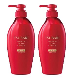 (BUNDLE OF 2) TSUBAKI PREMIUM MOIST SHAMPOO 490ML