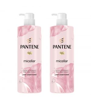 (BUNDLE OF 2) PANTENE MICELLAR DETOX & HYDRATE LIGHT CONDITIONER 530ML