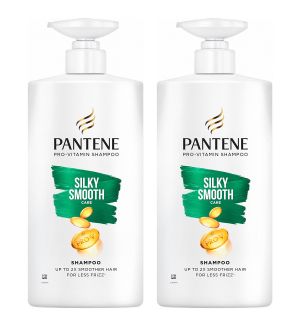 (BUNDLE OF 2) PANTENE PRO-V SILKY SMOOTH CARE SHAMPOO 680ML
