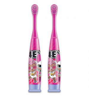 (BUNDLE OF 2) FIREFLY LOL SURPRISE BATTERY POWERED TOOTHBRUSH