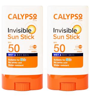 (BUNDLE OF 2) CALYPSO INVISIBLE SUN STICK SPF50 15G