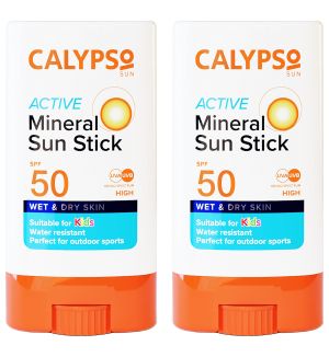 (BUNDLE OF 2) CALYPSO MINERAL SUN STICK SPF50 15G