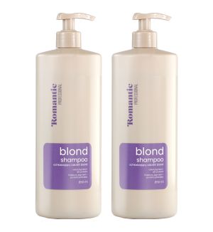 (BUNDLE OF 2) ROMANTIC PROFESSIONAL BLOND SHAMPOO 850ML