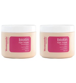 (BUNDLE OF 2) ROMANTIC PROFESSIONAL BIOTIN HAIR MASK 500ML