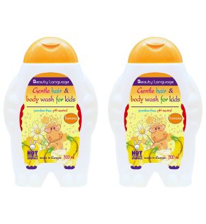 (BUNDLE OF 2) BL KIDS GENTLE HAIR & BODY WASH BANANA 300ML