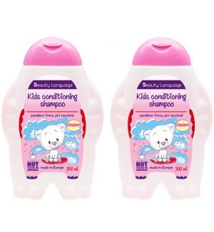 BL KIDS CONDITIONING SHAMPOO STRAWBERRY 300ML X 2