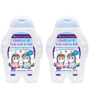 (BUNDLE OF 2) BL KIDS GENTLE HAIR & BODY WASH (BLUEBERRY & ALOE VERA) 300ML