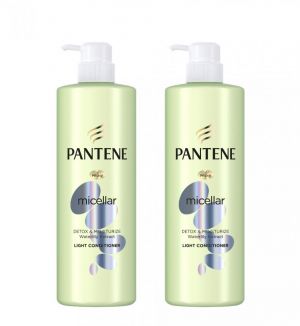(BUNDLE OF 2) PANTENE MICELLAR DETOX & MOISTURIZE LIGHT CONDITIONER 530ML
