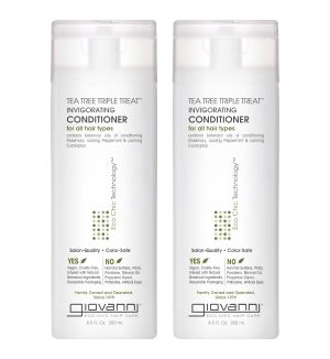 (BUNDLE OF 2) GIOVANNI TEA TREE TRIPLE TREAT CONDITIONER 250ML