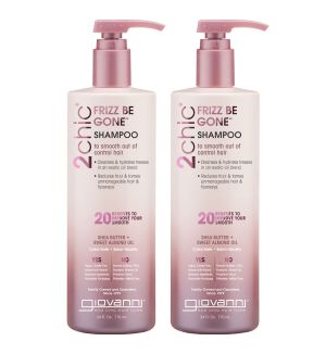 (BUNDLE OF 2) GIOVANNI 2CHIC FRIZZ BE GONE SHAMPOO 710ML