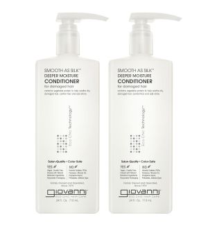 (BUNDLE OF 2) GIOVANNI SMOOTH AS SILK CONDITIONER 710ML