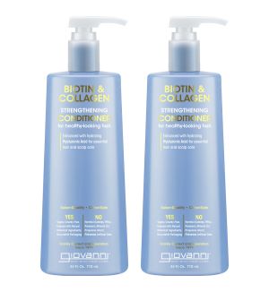(BUNDLE OF 2) GIOVANNI BIOTIN & COLLAGEN CONDITIONER 710ML