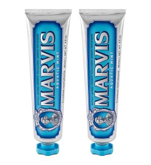 (BUNDLE OF 2) MARVIS TOOTHPASTE AQUATIC MINT 85ML