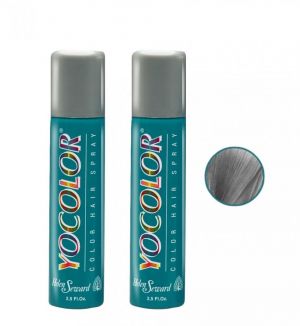 (BUNDLE OF 2) HELEN SEWARD YOCOLOR COLOR HAIR SPRAY 75ML ARGENTO