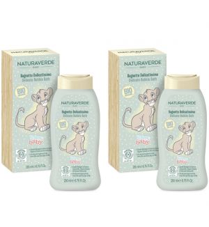 (BUNDLE OF 2) NATURAVERDE ORGANIC DELICATE BUBBLE BATH 200ML