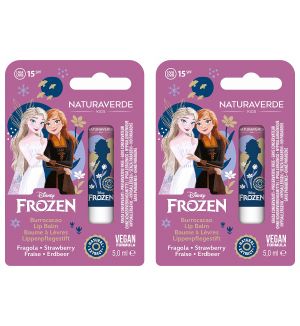 (BUNDLE OF 2) NATURAVERDE FROZEN II LIP BALM STRAWBERRY SPF15 5ML