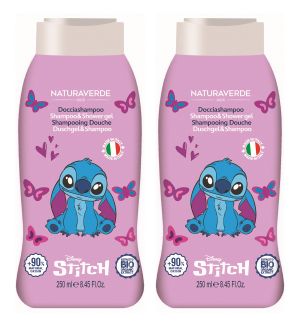 (BUNDLE OF 2) NATURAVERDE STITCH SHAMPOO & SHOWER GEL 250ML