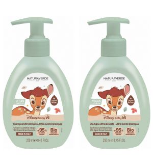 (BUNDLE OF 2) NATURAVERDE DISNEY BABY ULTRA GENTLE SHAMPOO 250ML