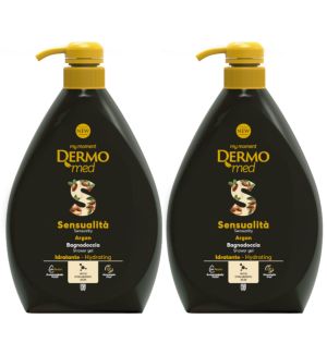 (BUNDLE OF 2) DERMOMED BATH & SHOWER GEL ARGAN OIL 1000ML