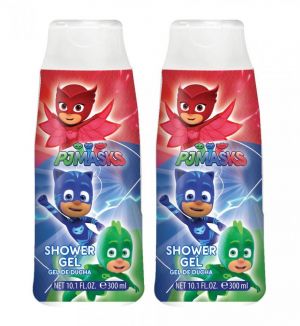 AIR VAL PJ MASKS SHOWER GEL 300ML X 2