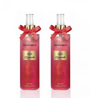 (BUNDLE OF 2) WOMEN SECRET BODY MIST KISS MOMENTS 250ML