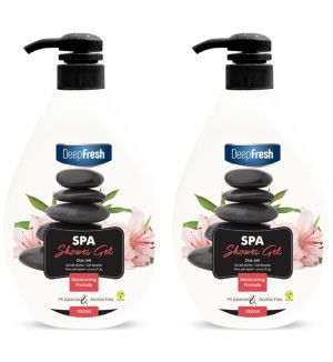 (BUNDLE OF 2) DEEP FRESH SHOWER GEL SPA 1000ML