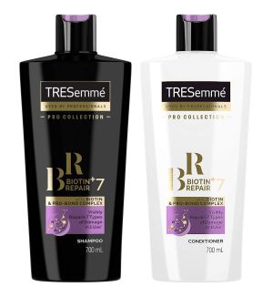 (BUNDLE OF 2) TRESEMME BIOTIN+ REPAIR 7 SHAMPOO & CONDITIONER 700ML