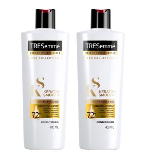 (BUNDLE OF 2) TRESEMME KERATIN SMOOTH CONDITIONER 400ML