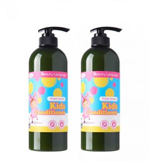 BL FLOWER EXTRACT KIDS CONDITIONER  750ML X2