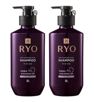 (BUNDLE OF 2) RYO HAIR LOSS EXPERT CARE SHAMPOO OILY SCALP 400ML