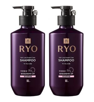 (BUNDLE OF 2) RYO HAIR LOSS EXPERT CARE SHAMPOO FOR DRY SCALP 400ML