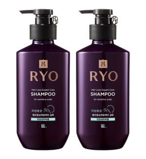 (BUNDLE OF 2) RYO HAIR LOSS EXPERT CARE SHAMPOO SENSITIVE SCALP 400ML