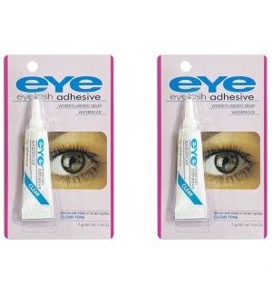(BUNDLE OF 2) EYE EYELASH ADHESIVE 7G (CLEAR TONE)